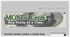 Desktop Screenshot of moneycents.com